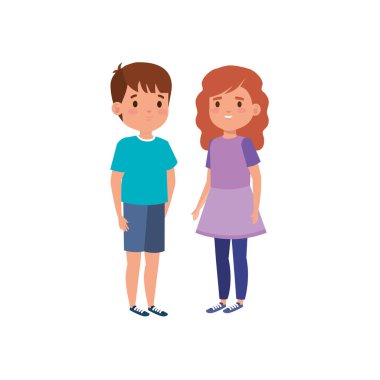 Sevimli küçük çocuk Avatar karakteri