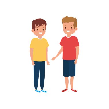 Sevimli küçük çocuk Avatar karakteri