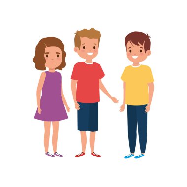 Sevimli küçük çocuk Avatar karakteri