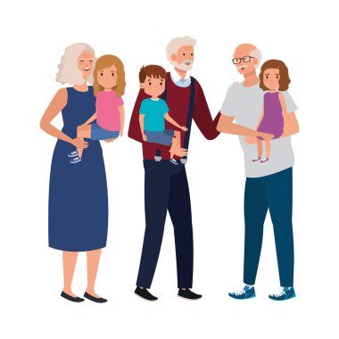 Torunları olan büyükanne ve büyükbabaları Avatar karakterli.