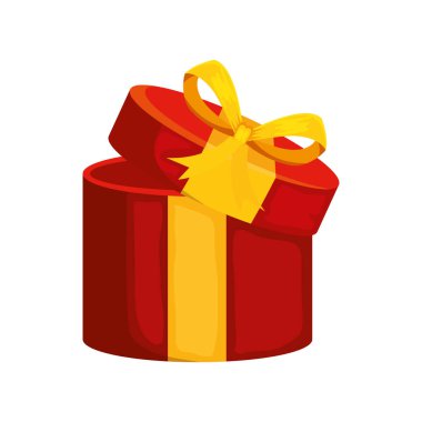 hediye kutusu izole edilmiş simge