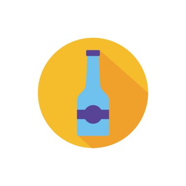 Ayrı şarap şişesi vektör tasarımı