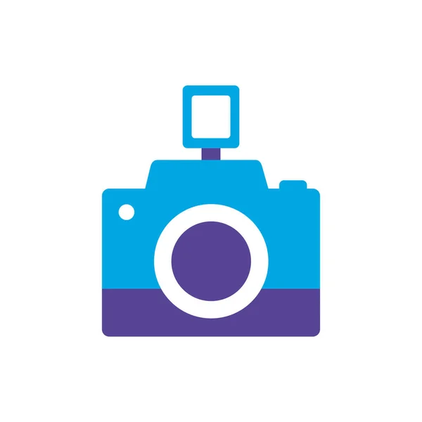 Izolovaný design vektoru ikon fotoaparátu — Stockový vektor
