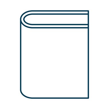 eğitim kitabı izole edilmiş simge