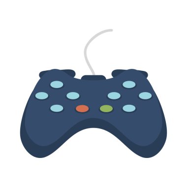 Video oyunu kontrol oyuncağı izole edilmiş simge