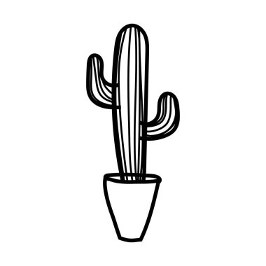 Meksika kaktüsü bitki ikonu