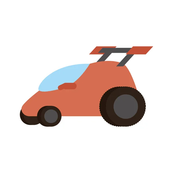 Voiture de course véhicule jouet bébé mignon — Image vectorielle