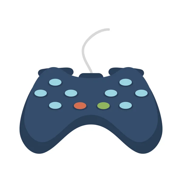 Video hry ovládání hračka izolované ikony — Stockový vektor