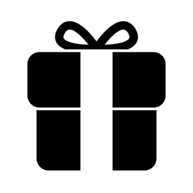 hediye kutusu izole edilmiş simge