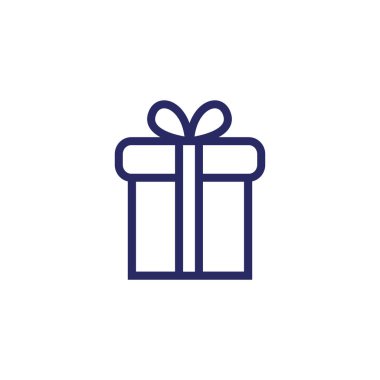 hediye kutusu mevcut satır simgesi