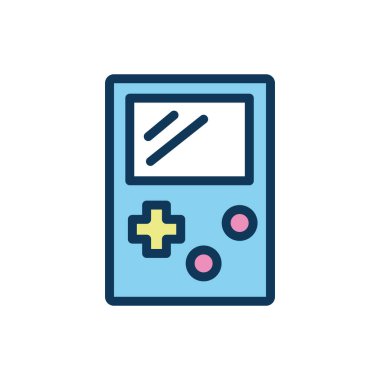 Video oyunu çocuk oyuncağı doldurma biçimi simgesi