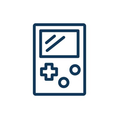 Video oyunu çocuk oyuncağı satır biçimi simgesi