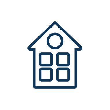 şirin ev çocuğu oyuncak çizgisi biçimi simgesi