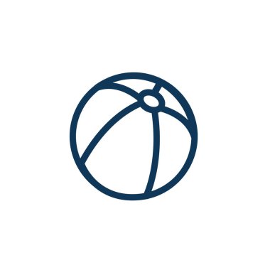 Plastik balon çocuk oyuncak çizgi simgesi