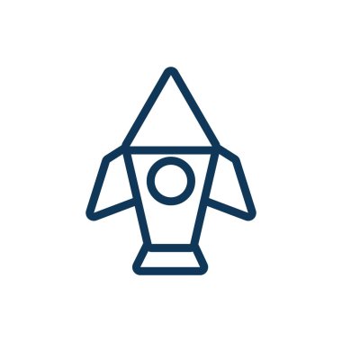 roket çocuk oyuncak satırı biçimi simgesi