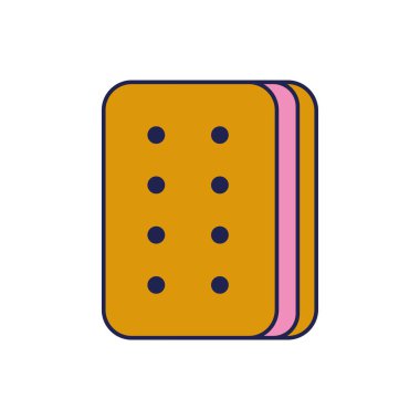 Tatlı kurabiye pastanesi ikonu