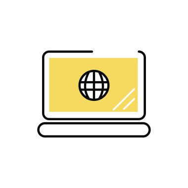 küre tarayıcı ile dizüstü bilgisayar