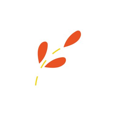 Yaprak bitki simgesi olan dal