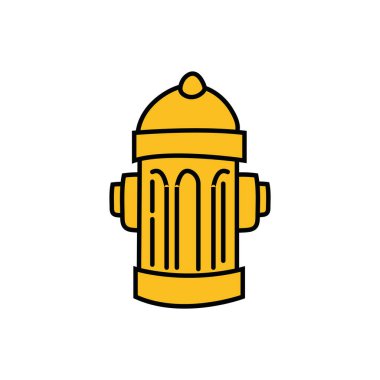 hydrant sokak doldurma biçimi simgesi