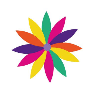 güzel çiçek bahçesi dekoratif simgesi
