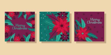 Mutlu noeller, kart simgeleri.