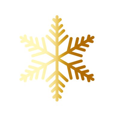 Kar Tanesi Altın Yılbaşı ikonu