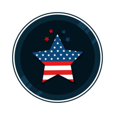 Birleşik Devletler bayrağı yıldız şeklinde