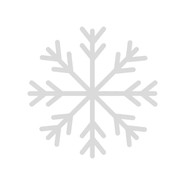 雪花圣诞装饰孤立的图标 — 图库矢量图片