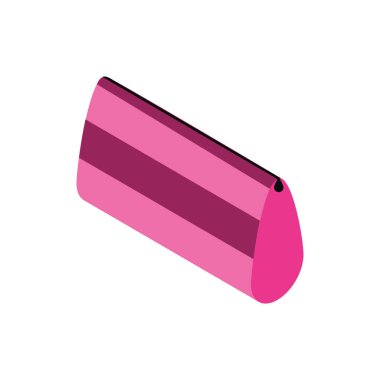 makyaj çantası simgesini izole et