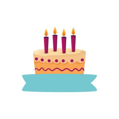 Mutlu doğum günü pastası tasarımı