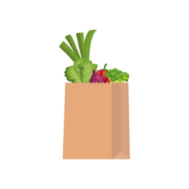 taze ve sağlıklı sebze ikonu