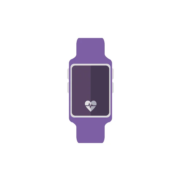 Sportgerät Smartwatch isoliert Symbol — Stockvektor