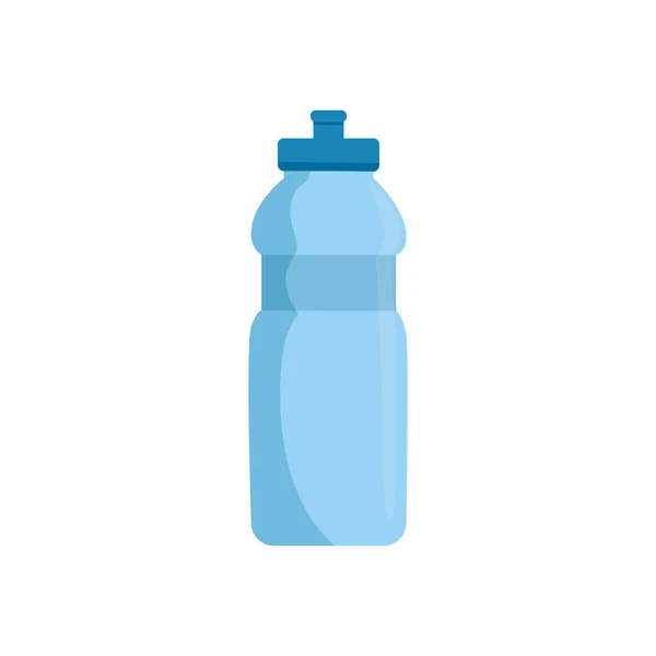 Botella agua plástico aislado icono — Vector de stock