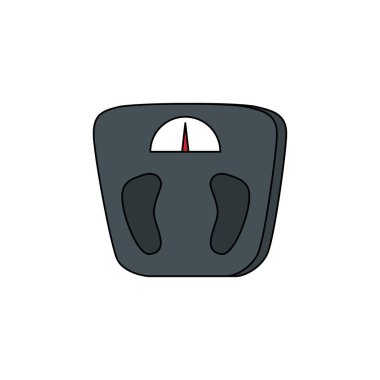 ölçek ölçmek ağırlık izole simgesi