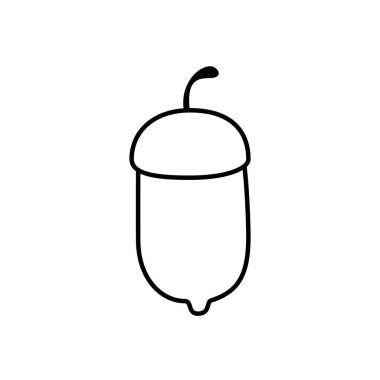 Sonbahar mevsimi palamut vektör tasarımı