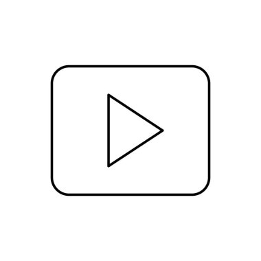 düğme çalma sembolü biçimi simgesi