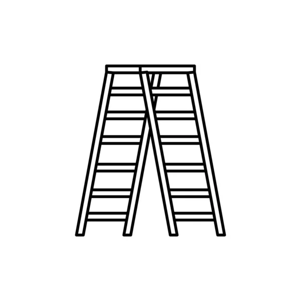 Ізольована піктограма сходів Векторний дизайн — стоковий вектор