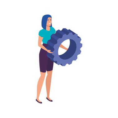 Vites pinion avatar karakterli güzel bir kadın.