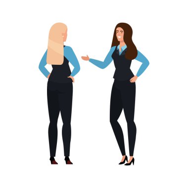 iş kadın zarif avatar karakter