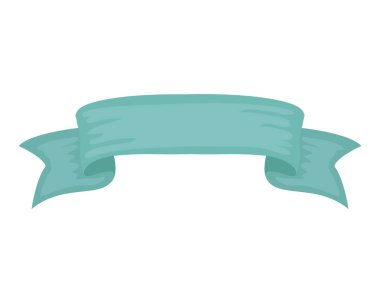 kurdele çerçeve dekorasyon izole simgesi