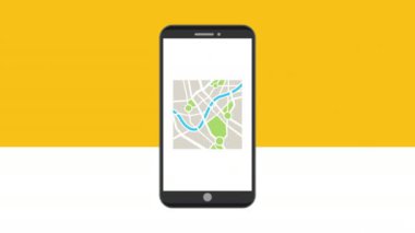 Ulaşım uygulamalı akıllı telefon