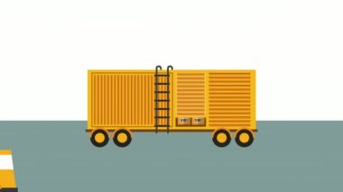 Kamyon aracıyla lojistik servis