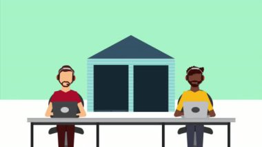 Teknik destek ajanları ile lojistik servis