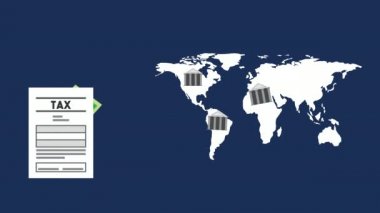 Vergi zamanı belirlenen dünya gezegeni simgeleri