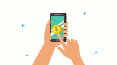 Akıllı telefonlu ebusiness ticari öğretim