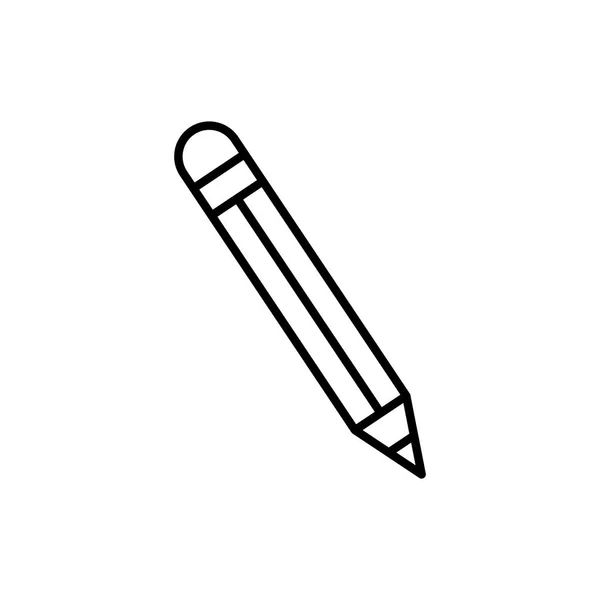 Ізольований інструмент для олівців Векторний дизайн — стоковий вектор