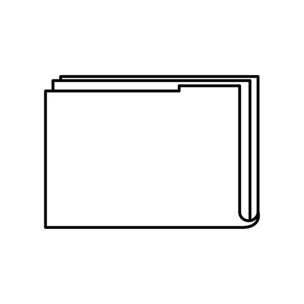Isolé fichier icône vectoriel design — Image vectorielle
