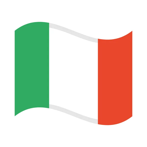 Ikona stylu výplně mexických vlajek — Stockový vektor