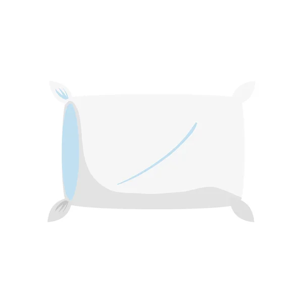 Cómodo diseño de almohada cama vector — Archivo Imágenes Vectoriales
