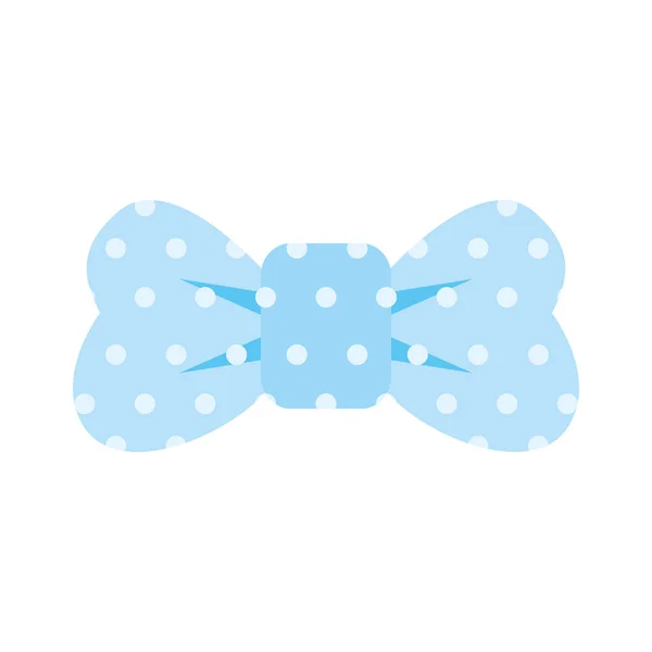 Carino bambino cravatta papillon accessorio — Vettoriale Stock